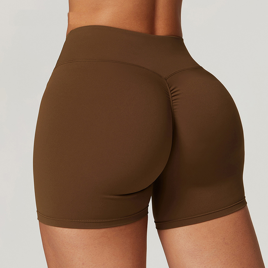 Nerve Curve High-Waist Yoga Shorts