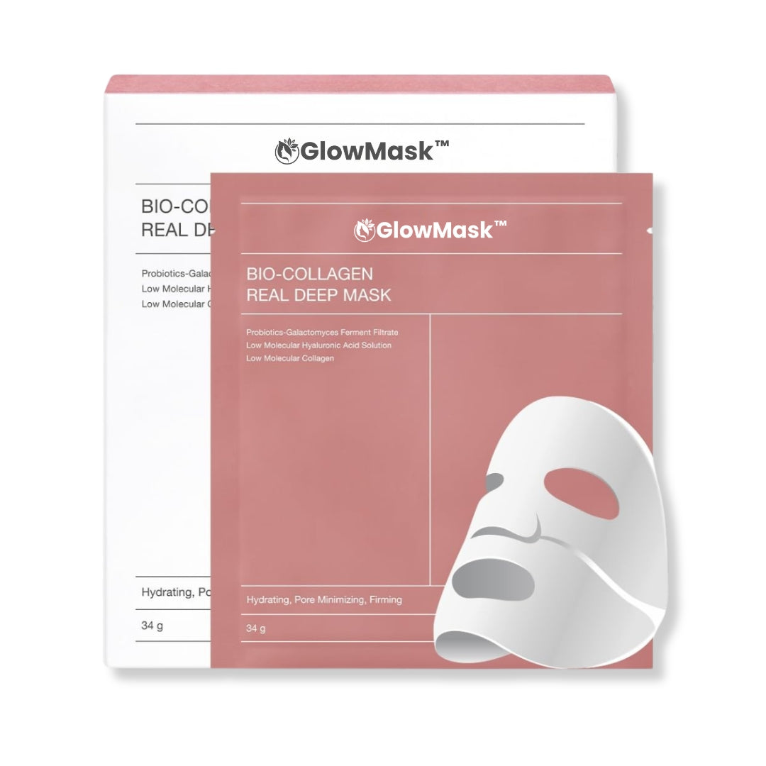 GlowMask™ Bio-Kollagen Ansiktsmask