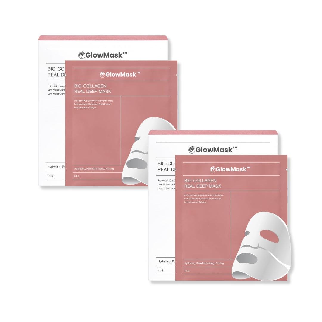 GlowMask™ Bio-Kollagen Ansiktsmask
