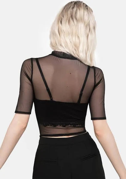 VitaNorr™ - Dam Jinx mesh kortärmad topp