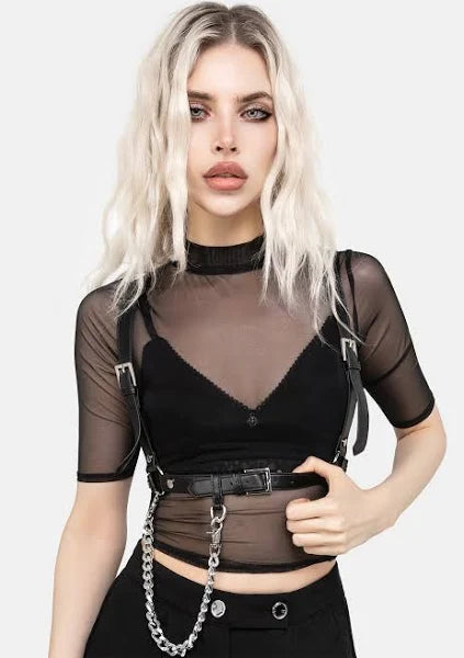 VitaNorr™ - Dam Jinx mesh kortärmad topp
